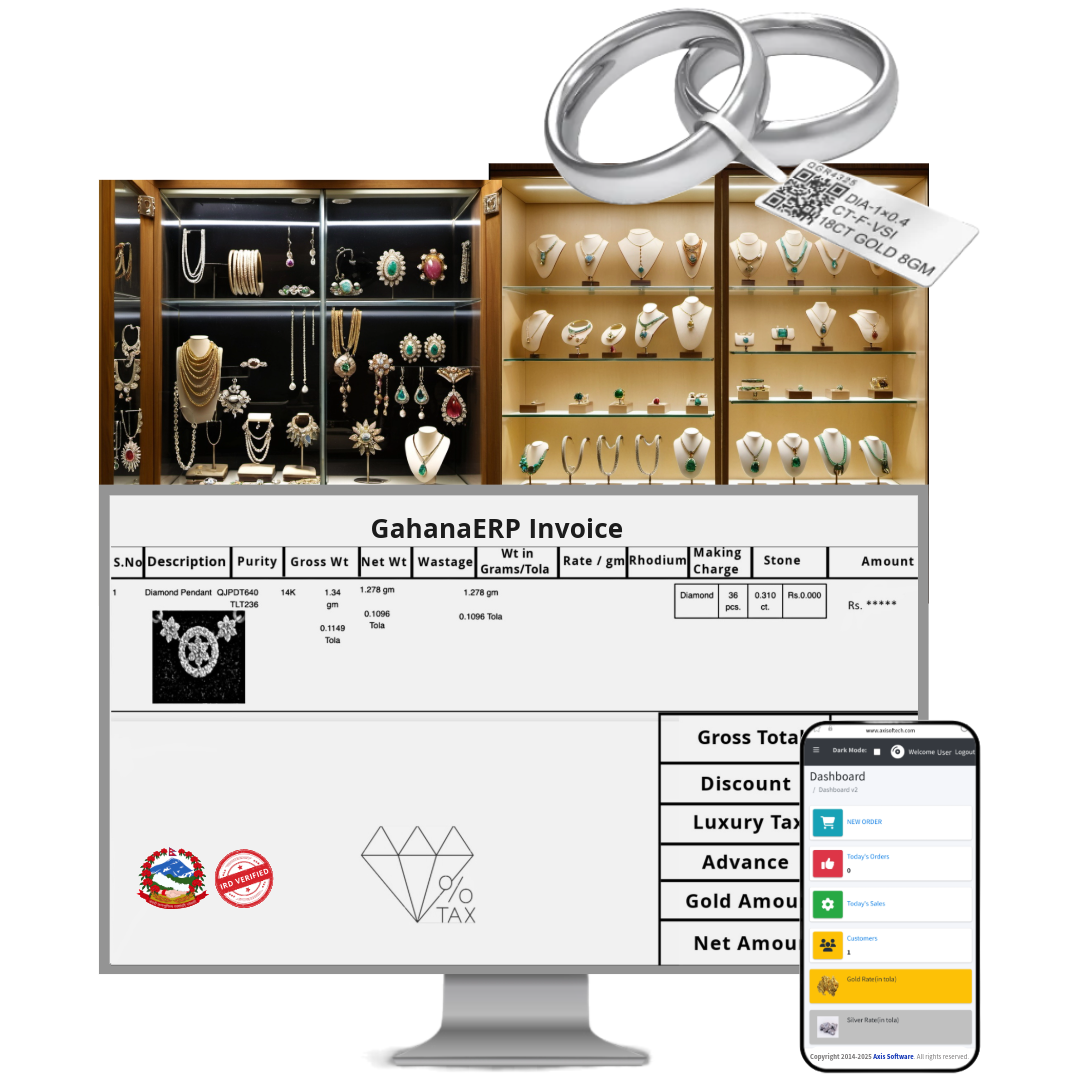 Jewellery Shop Billing and Management Software – Simple Bills E-billing software for jewellery shops